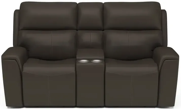 Jarvis Power Reclining Loveseat w/ Console, Power Headrests