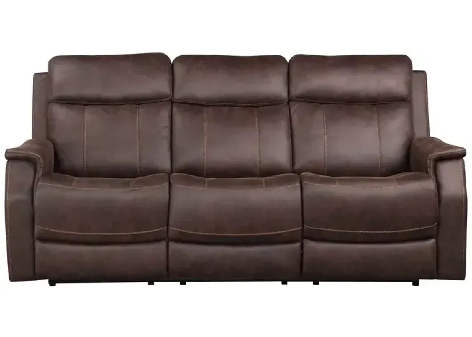 Valencia Dual-Power Reclining Sofa - Walnut