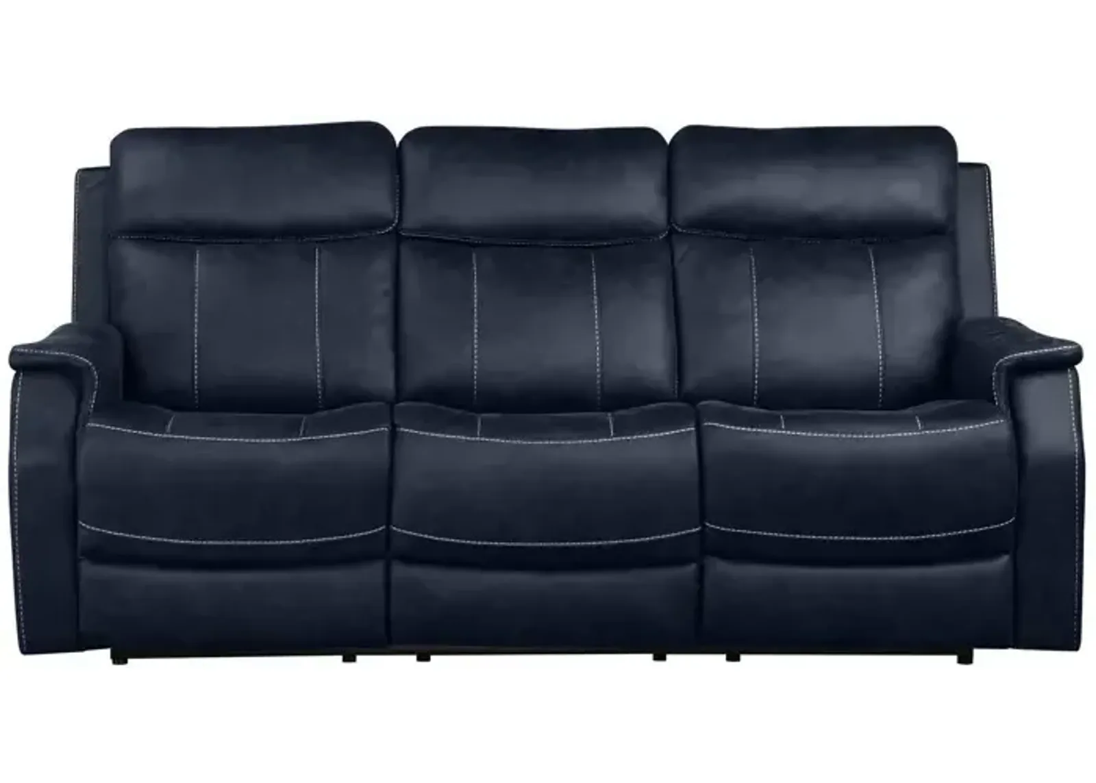 Valencia Dual-Power Reclining Sofa, Ocean Blue