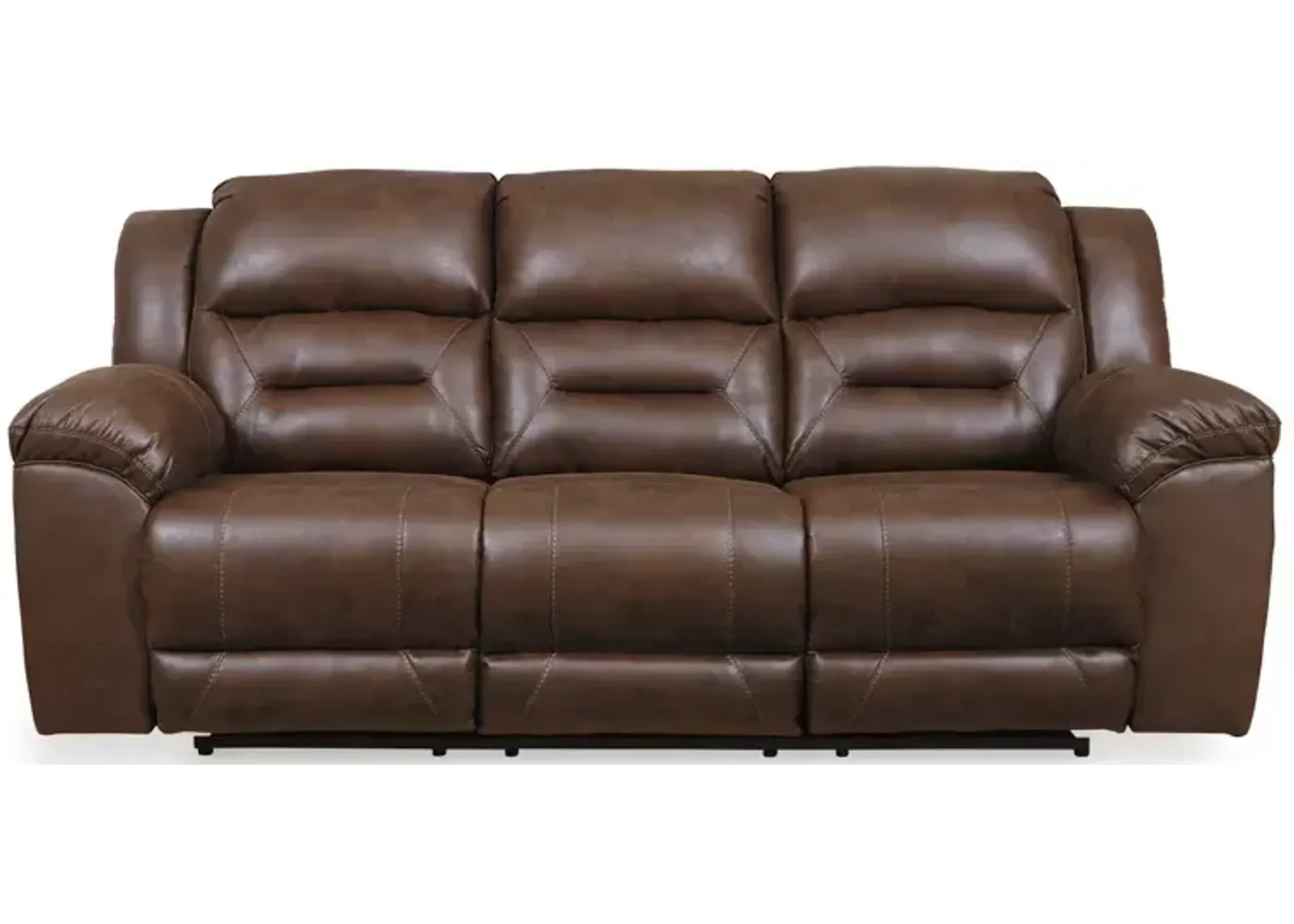 Stoneland Reclining Sofa - Chocolate