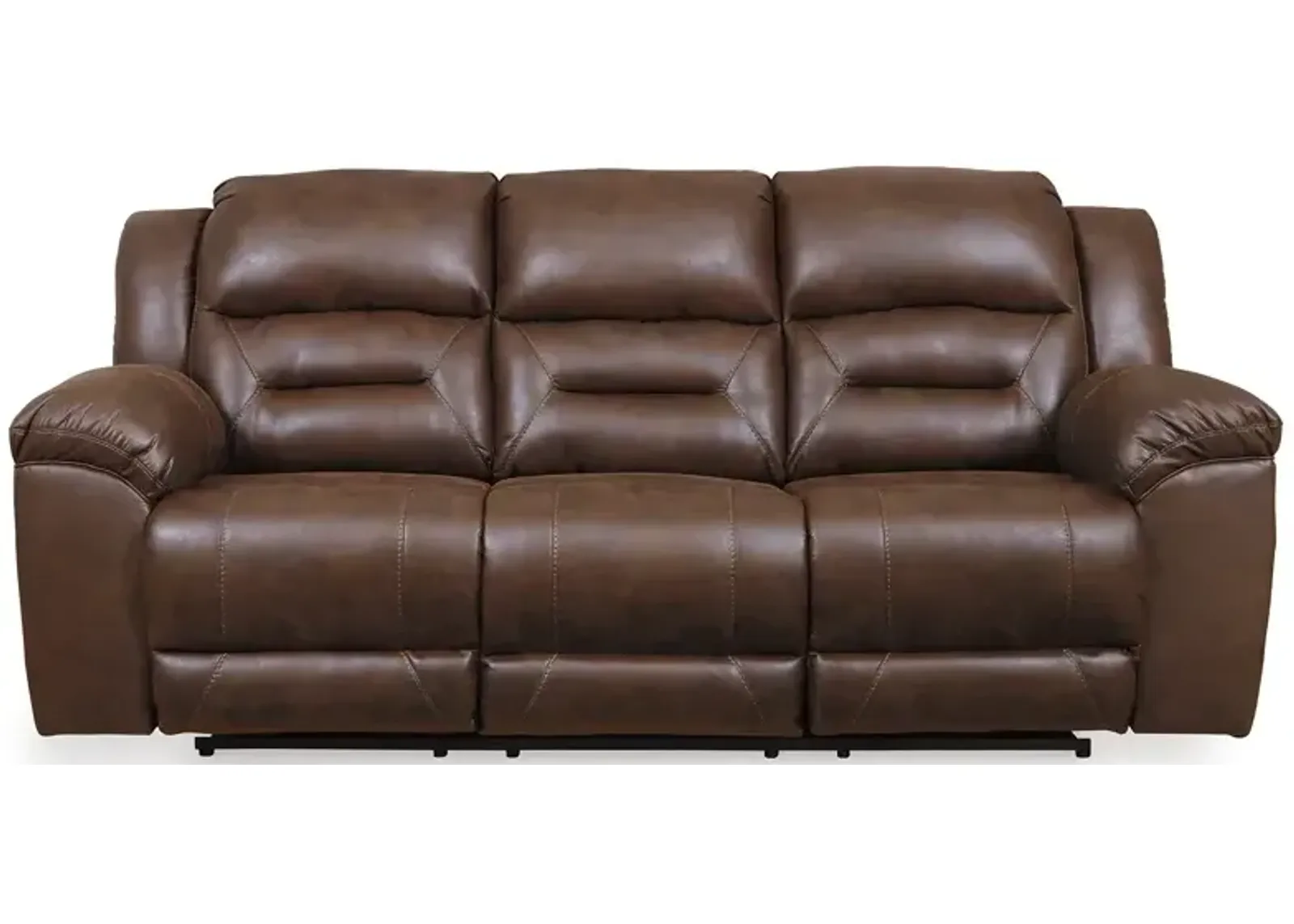 Stoneland Power Reclining Sofa - Chocolate