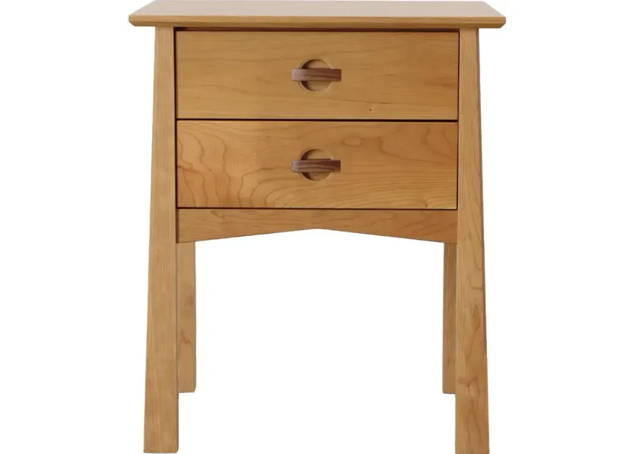 Heritage 2 Drawer Nightstand