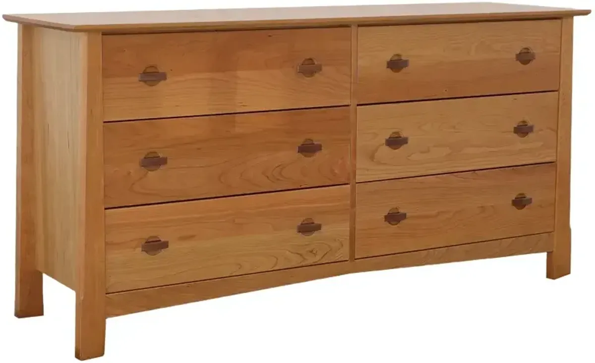 Heritage 6 Drawer Double Dresser