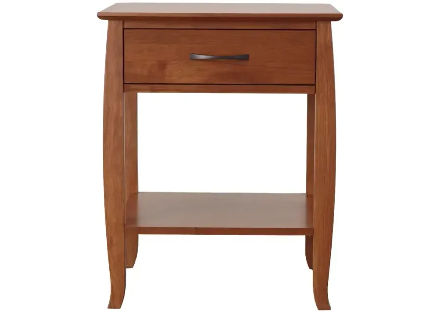 Cascade 1 Drawer Nightstand