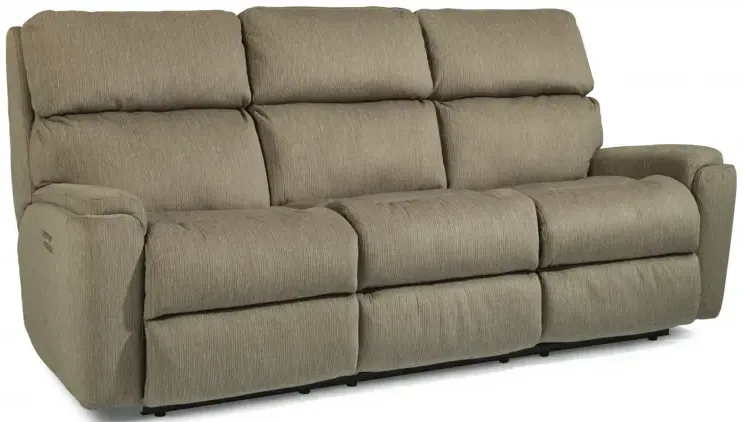 Rio Power Reclining Sofa with Power Headrests