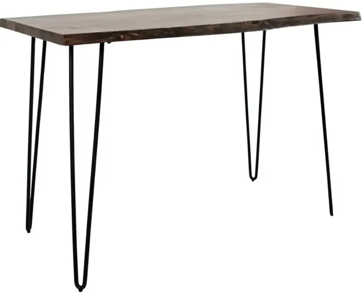 Nature's Edge Live Edge 52" Counter Height Table - Chestnut