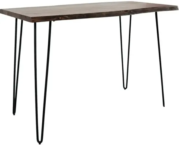 Nature's Edge Live Edge 52" Counter Height Table - Chestnut