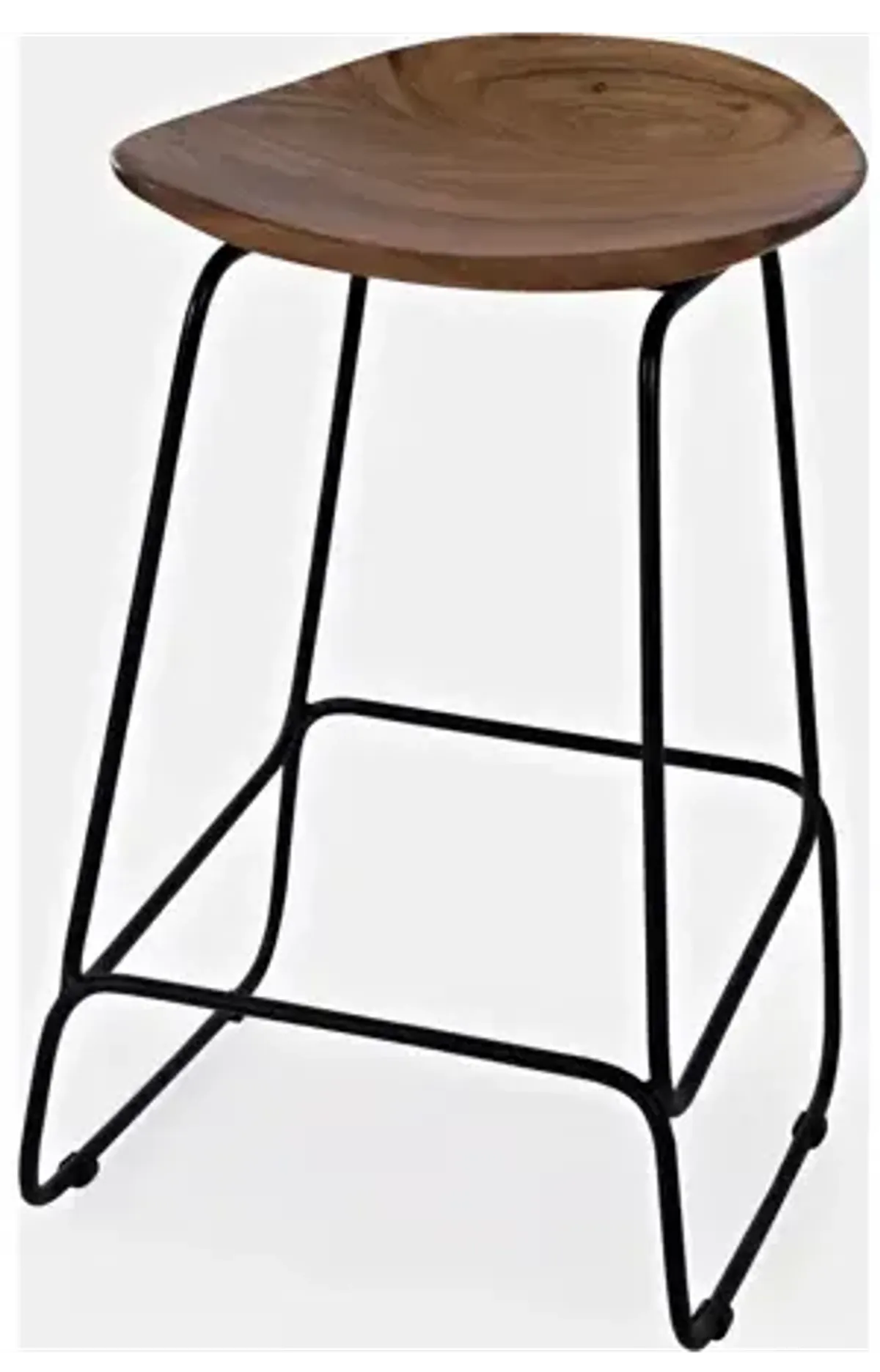 Nature's Edge Backless Stool - Light Chestnut