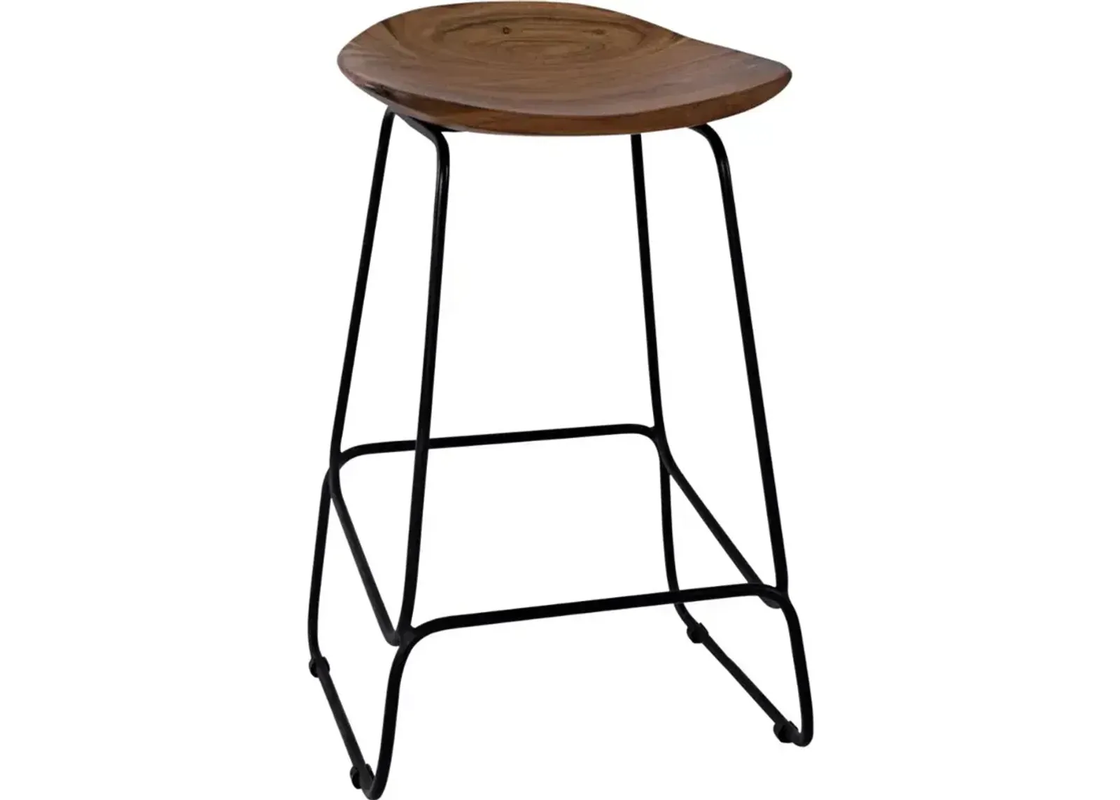 Nature's Edge Backless Stool - Light Chestnut