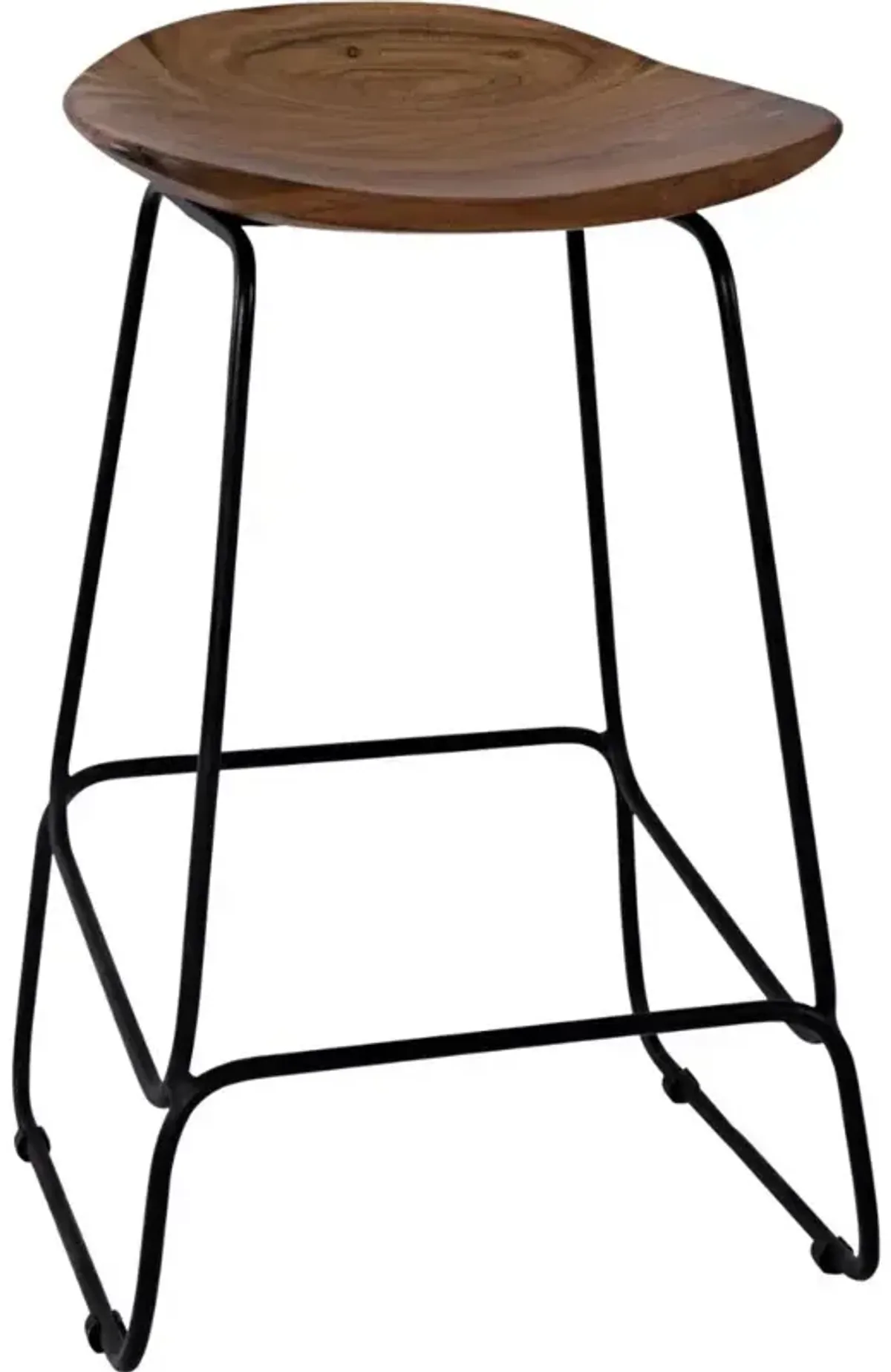 Nature's Edge Backless Counter Stool - Chestnut