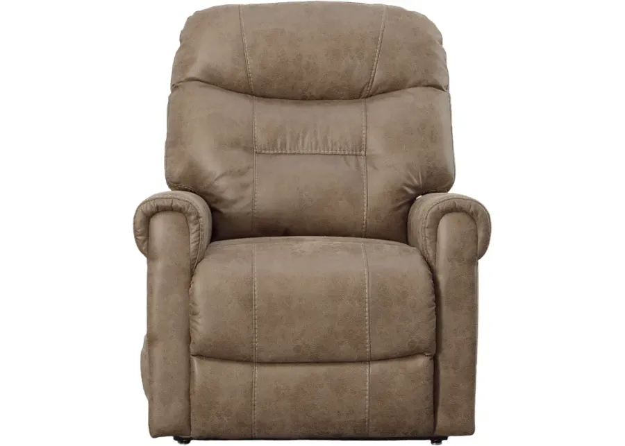 Ottowa Power Lift Chair w/ Heat and Massage - Beige