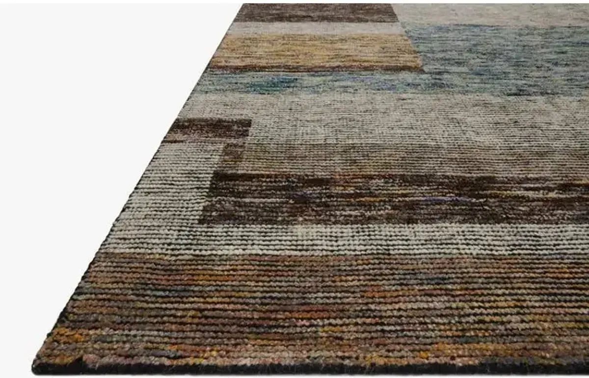 Issey Apricot Multi Rug (6' x 9')