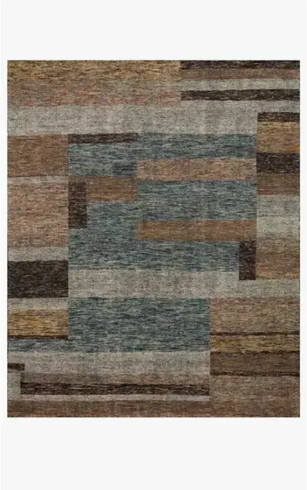 Issey Apricot Multi Rug (6' x 9')