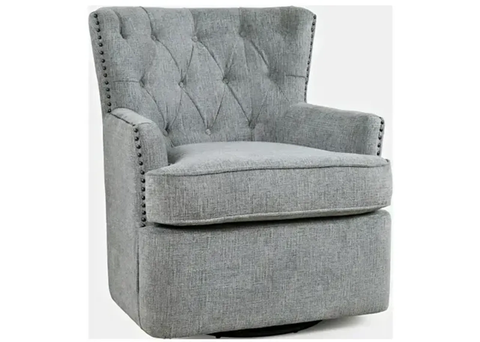 Bryson Swivel Accent Chair - Ash