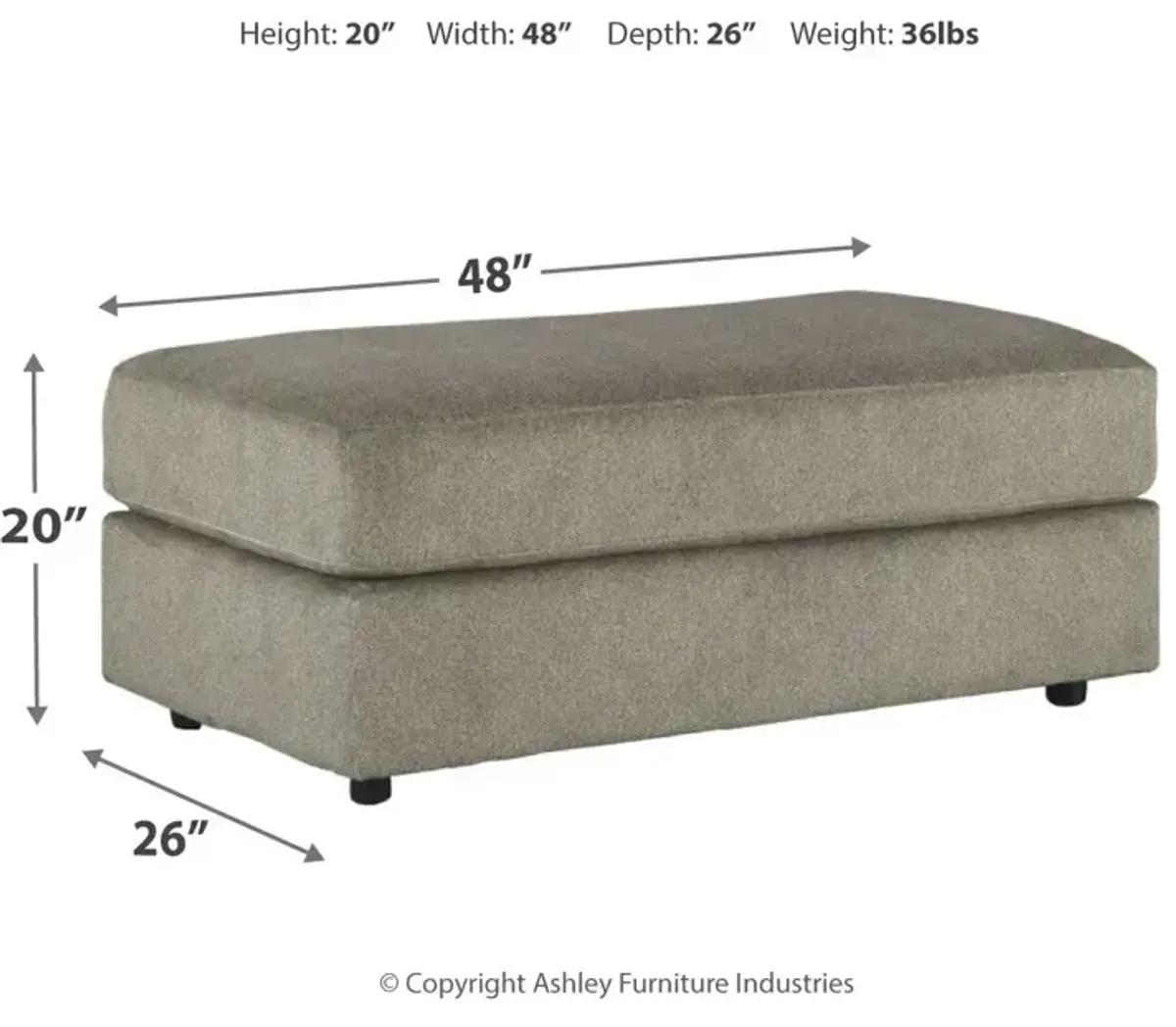 Soletren Oversized Ottoman