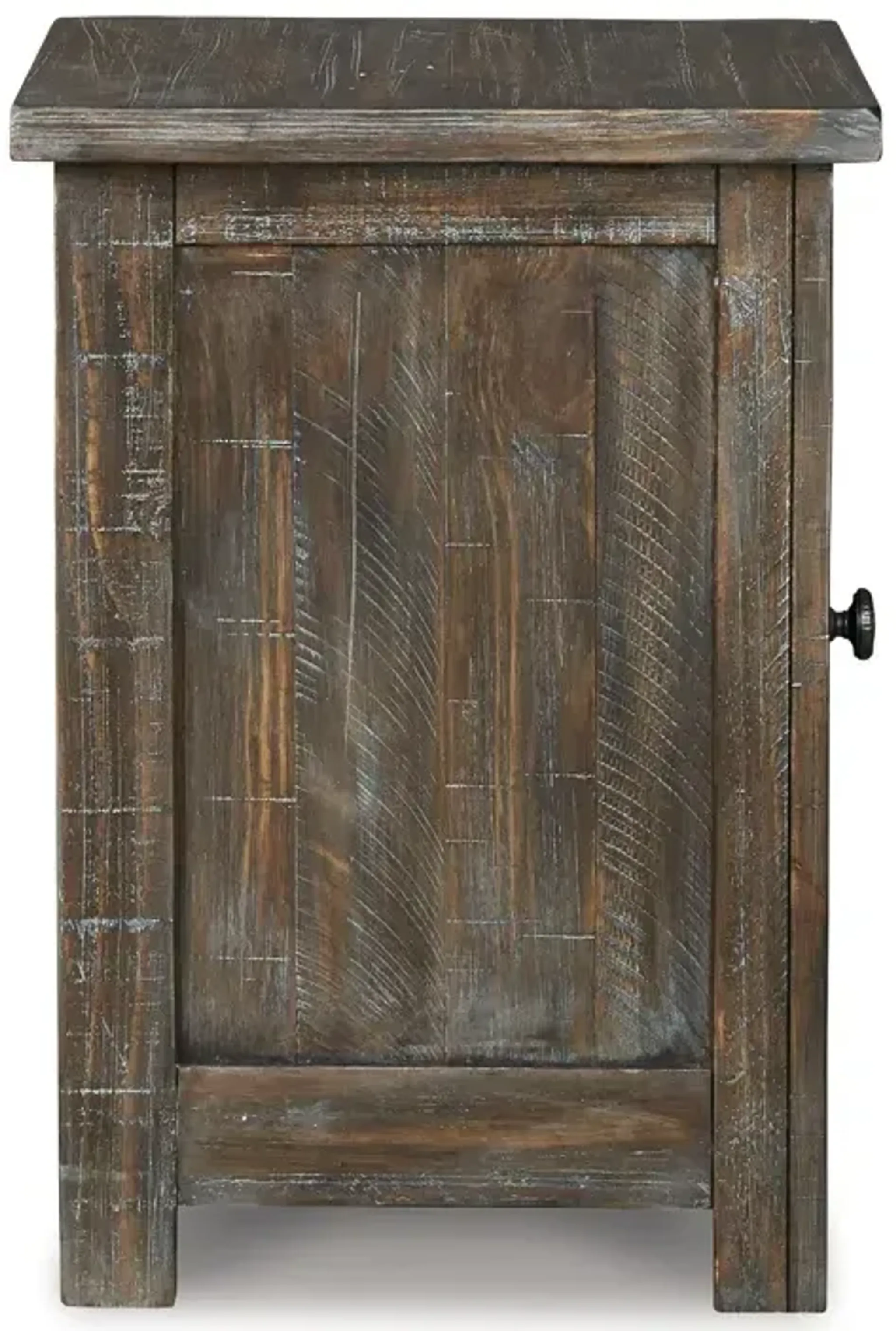 Danell Ridge Chairside End Table Old Brick Furniture Mattress ...