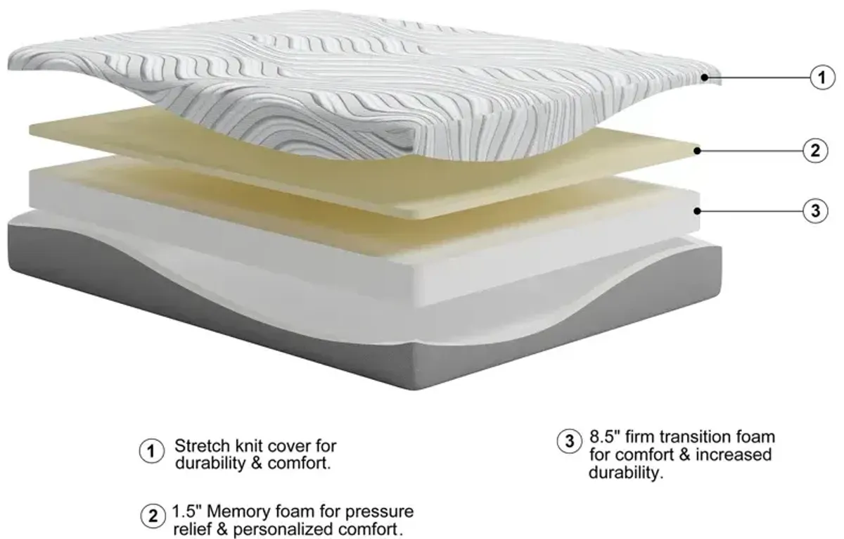 10 Inch Memory Foam King Mattress