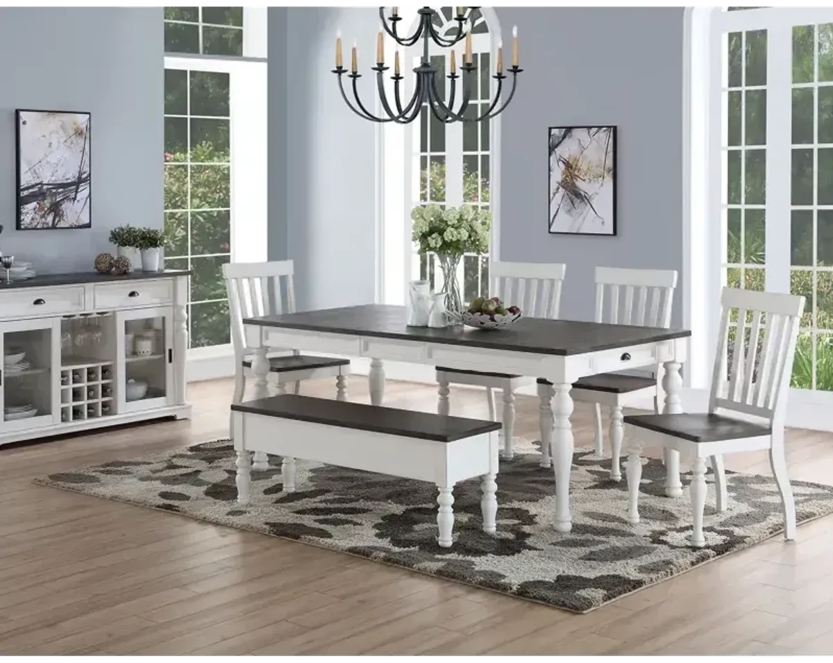 Joanna 64-80 inch Dining Table w/ 16Leaf