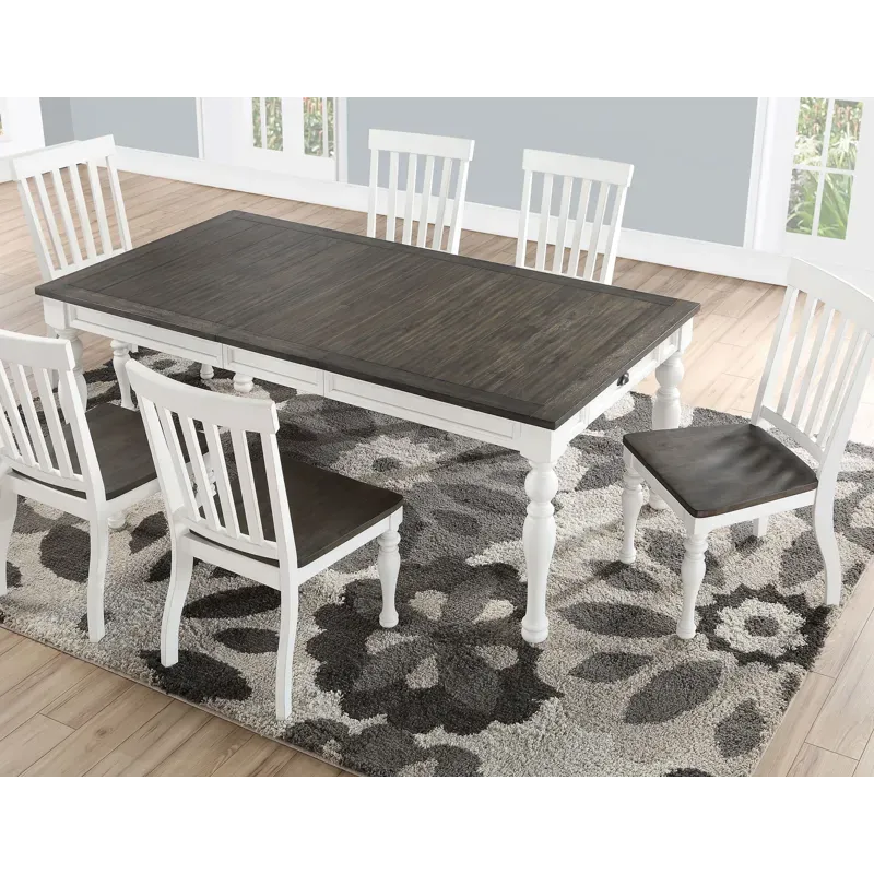 Joanna 64-80 inch Dining Table w/ 16Leaf