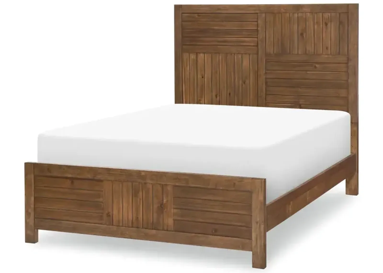 Summer Camp Full Panel Bed - Brown