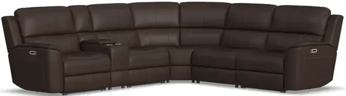 Henry 6 PC Power Reclining Sectional