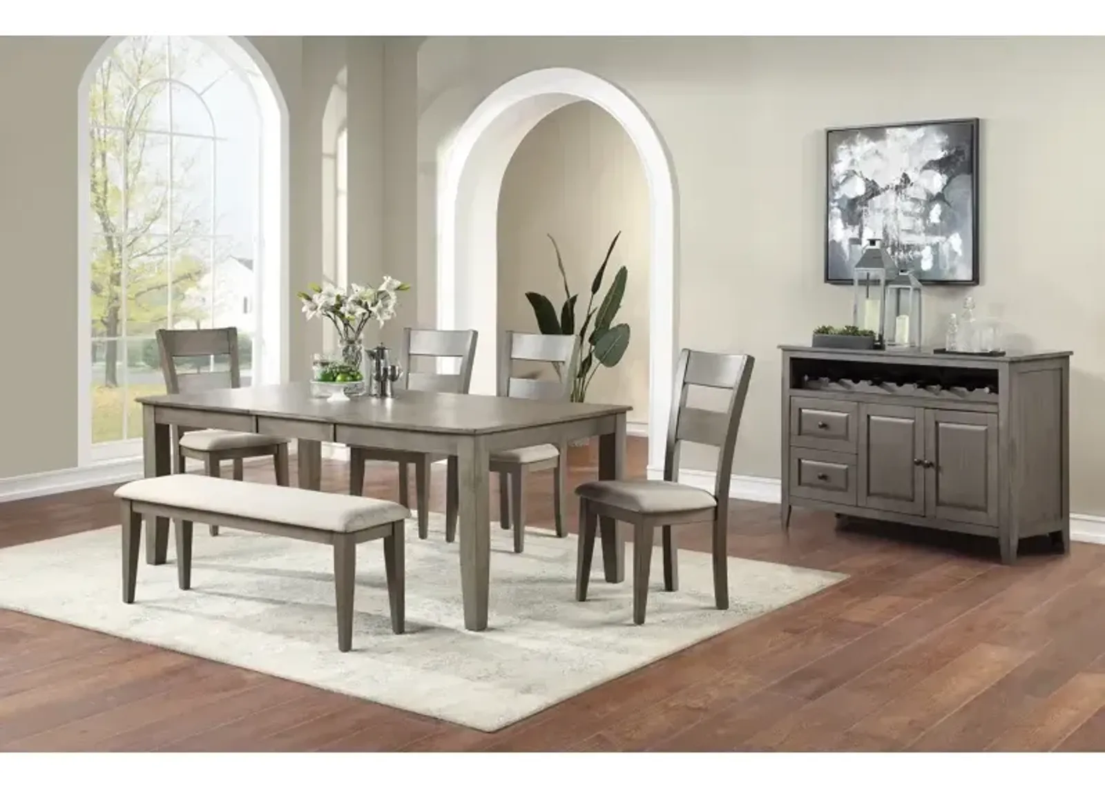 6 PC Mango Dining Set