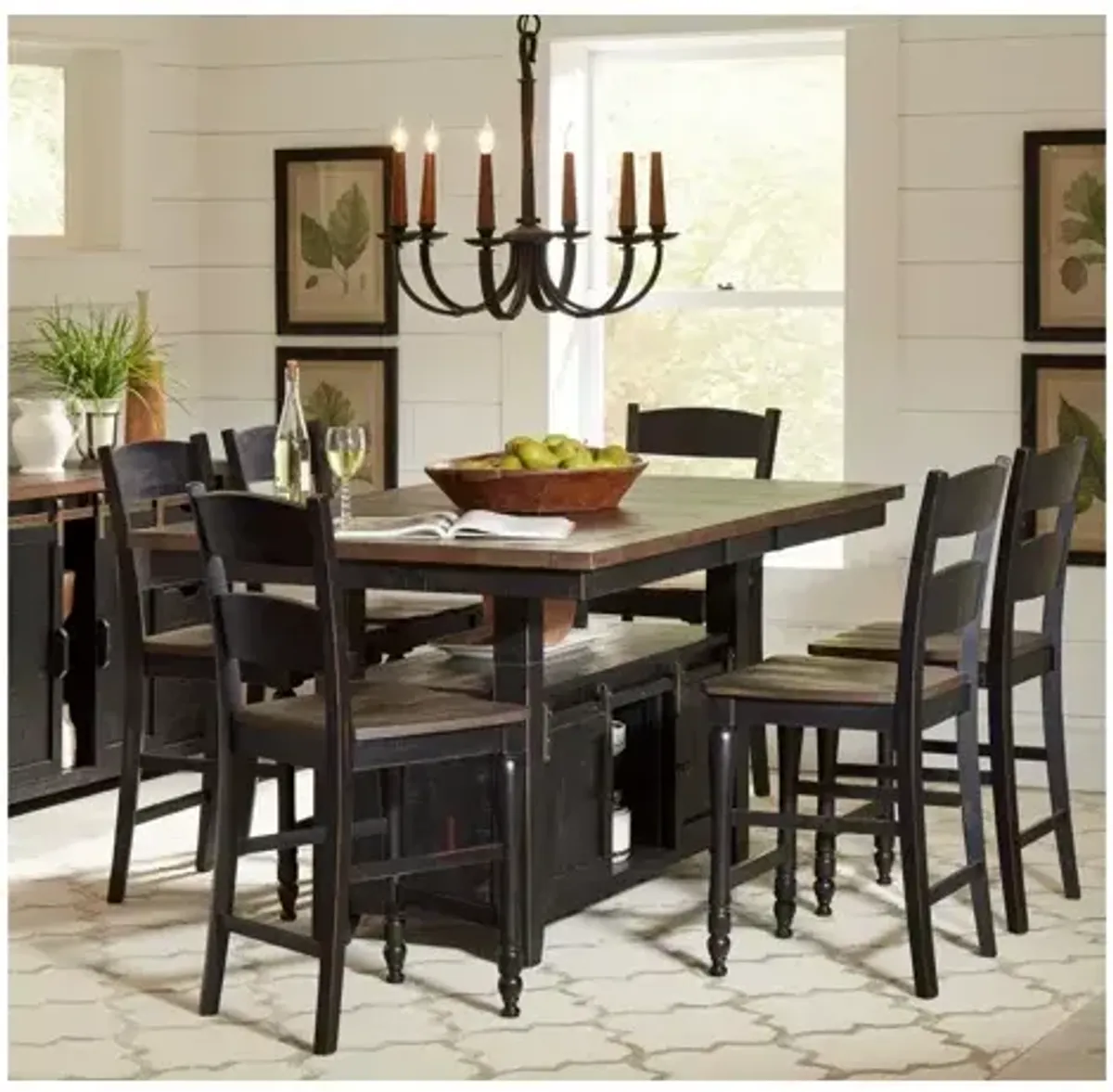 Madison County 7 PC Counter Height Dining Set