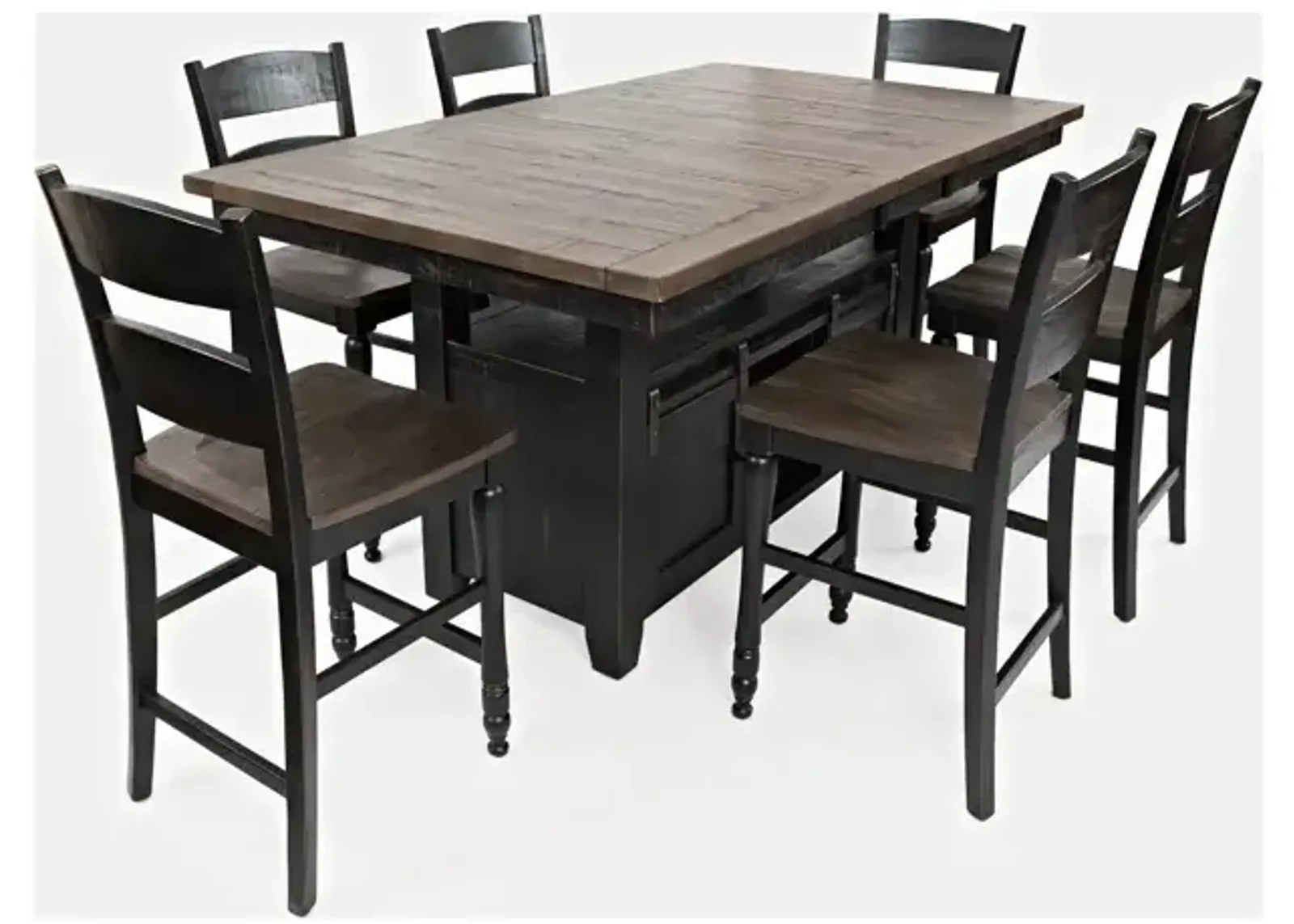 Madison County 7 PC Counter Height Dining Set