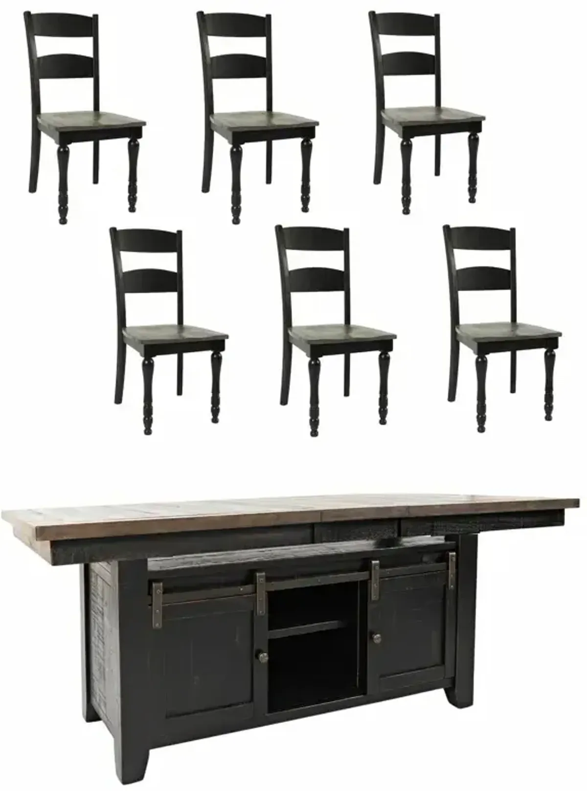 Madison County 7 PC Dining Set