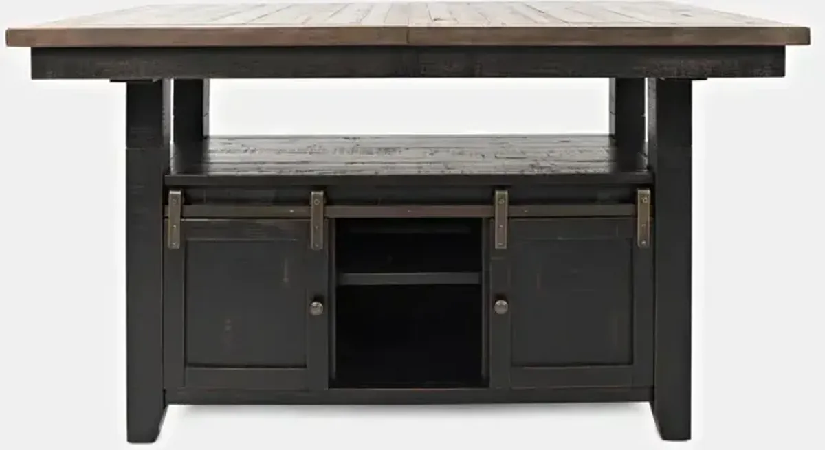 Madison County High/Low Dining Table - Vintage Black