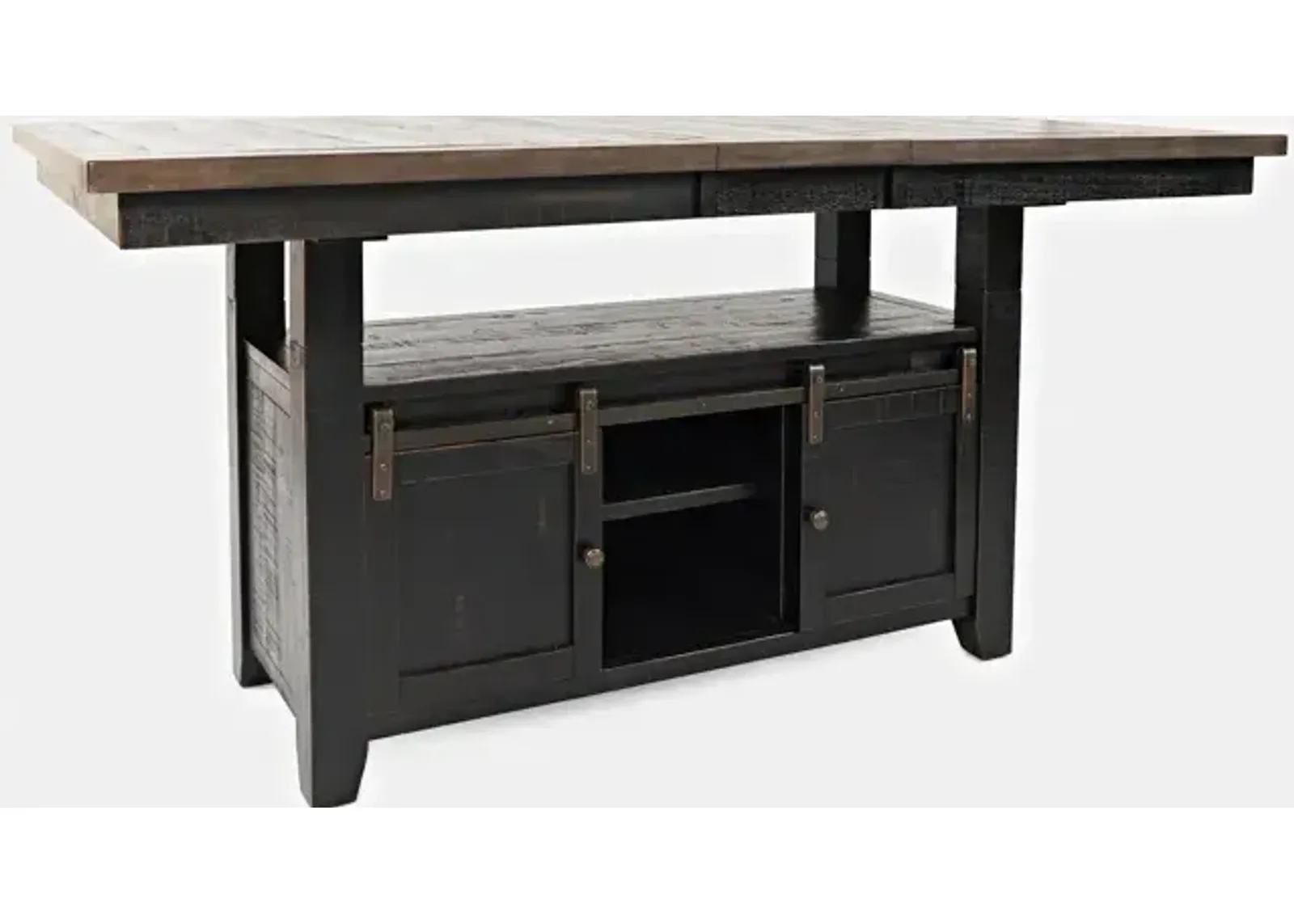 Madison County High/Low Dining Table - Vintage Black