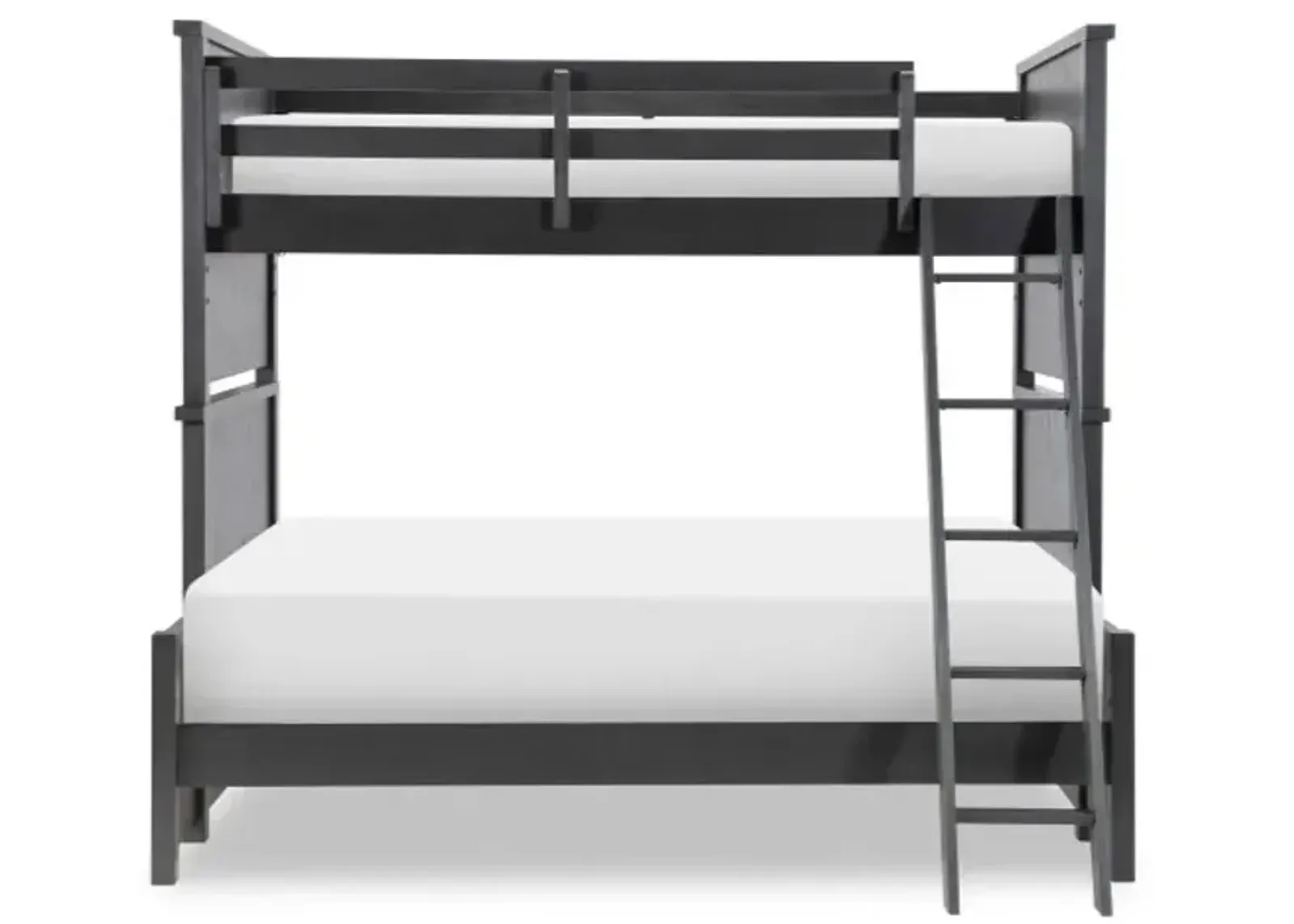 Flatiron Twin Over Full Bunk Bed - Black