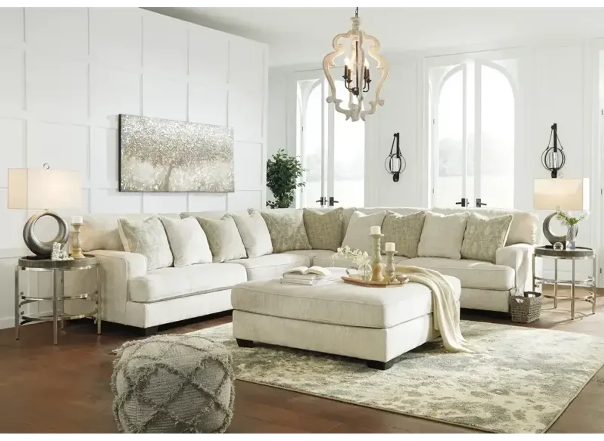 Rawcliffe 3-Piece Sectional with Ottoman