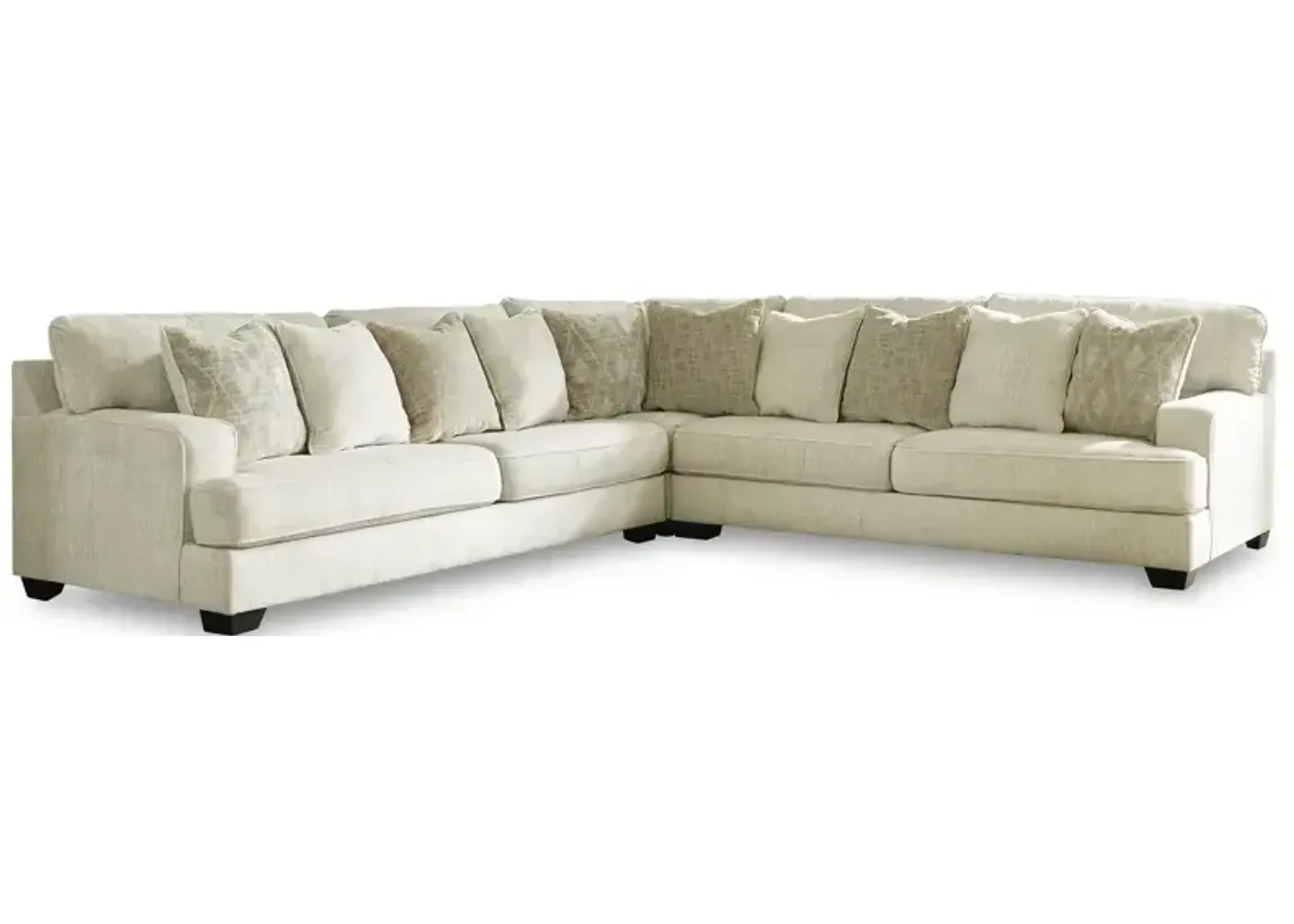 Rawcliffe 3-Piece Sectional with Ottoman