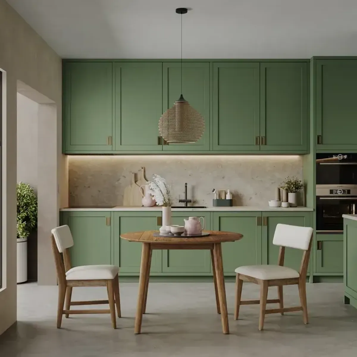 Percy Beck 3 Piece Dining Set - Chestnut