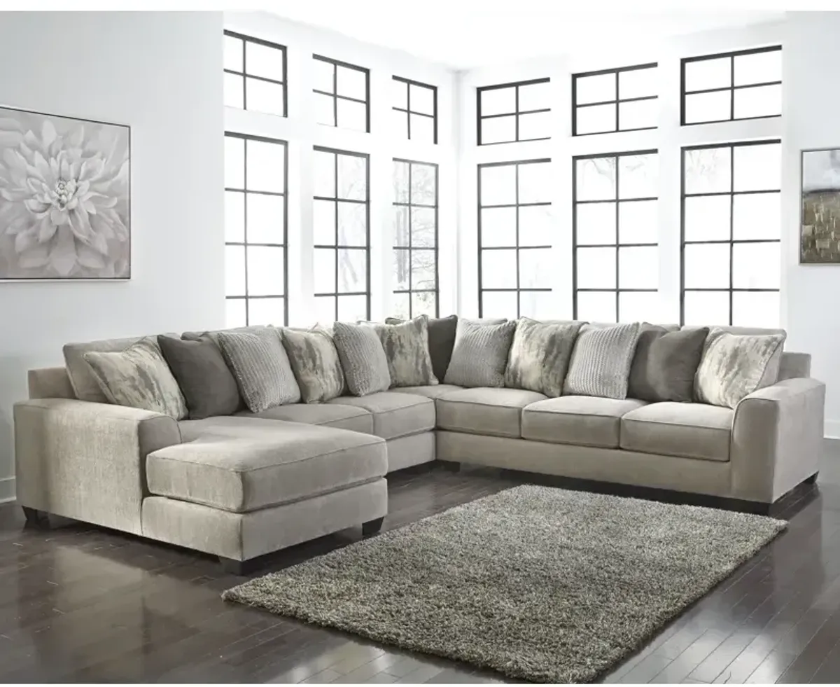 Ardsley 4-Piece Sectional with Chaise