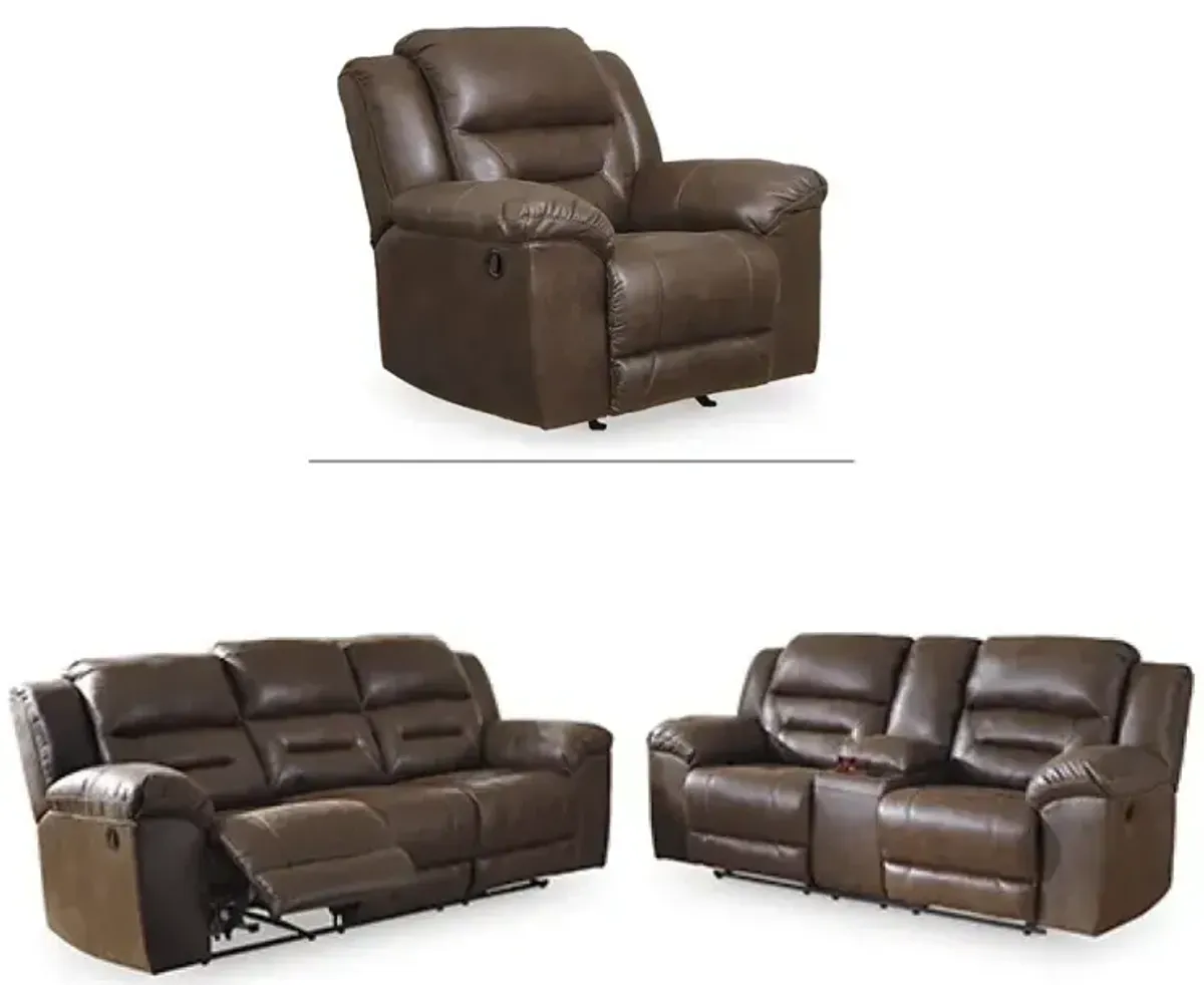 Stoneland 3PC Reclining Living Room Set