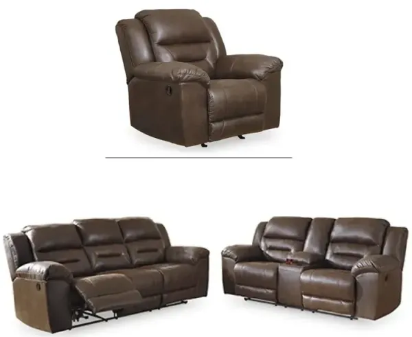 Stoneland 3PC Reclining Living Room Set