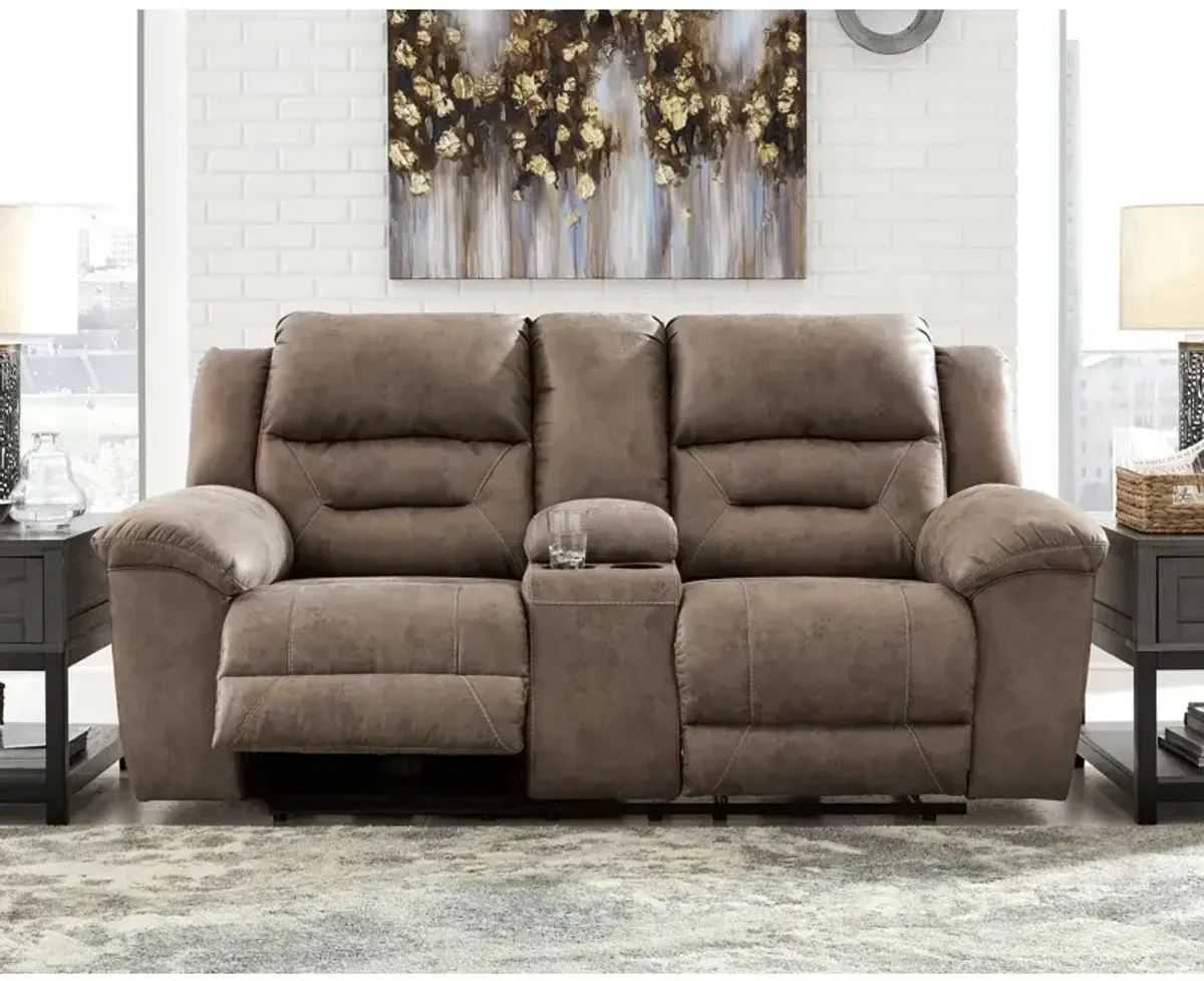 Stoneland Reclining Sofa, Loveseat and Recliner