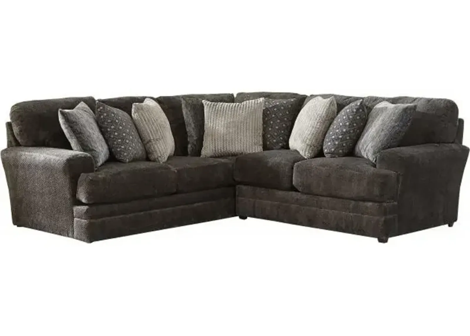 Mammoth Smoke 2PC Sectional (Left Corner Sofa)