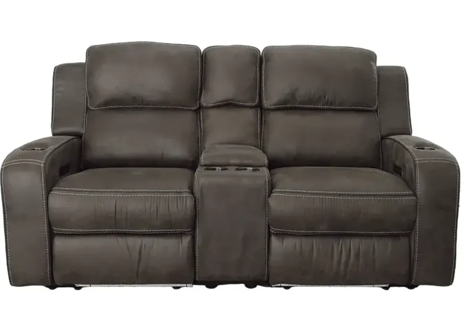 3 PC Power Reclining Loveseat w/Console