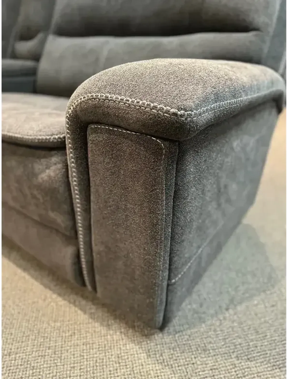 Trento 6 PC Power Reclining Sectional - Charcoal