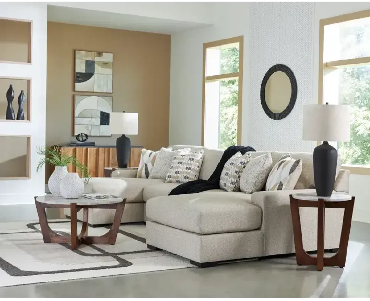 Laurelgrove 3-Piece Double Chaise Sectional