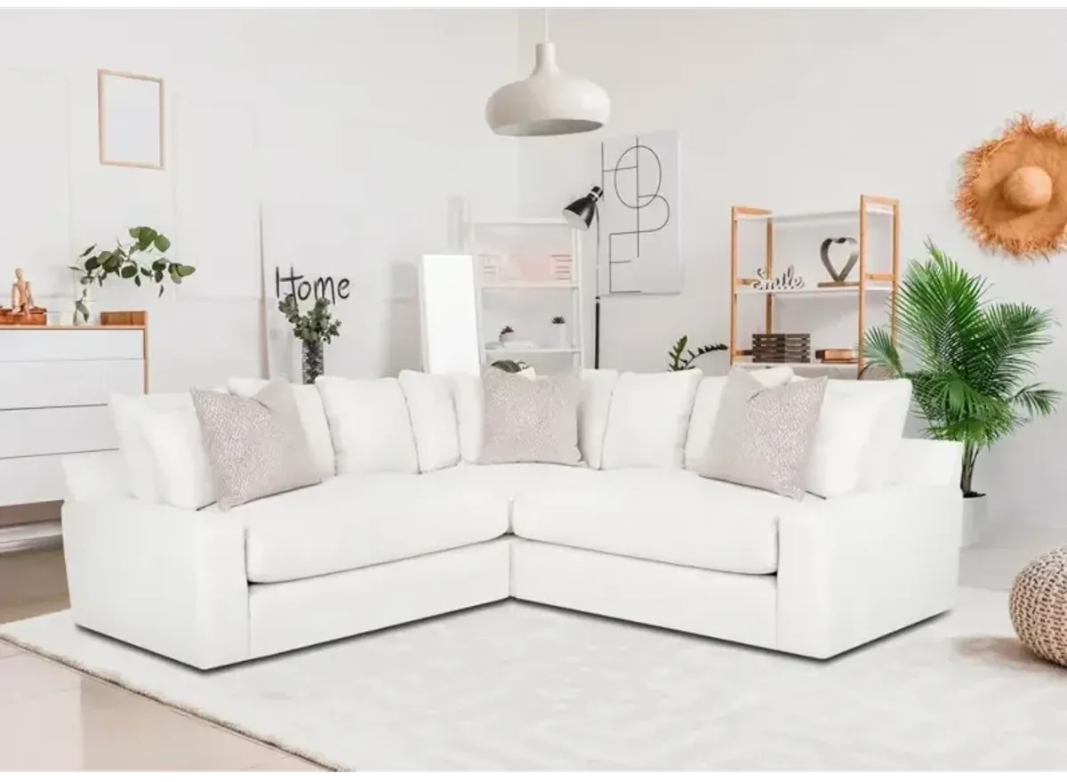 London 3 PC Sectional - Metz Snow