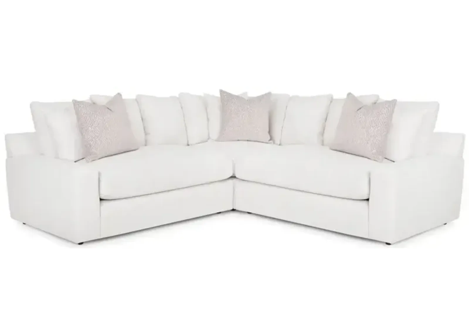 London 3 PC Sectional - Metz Snow