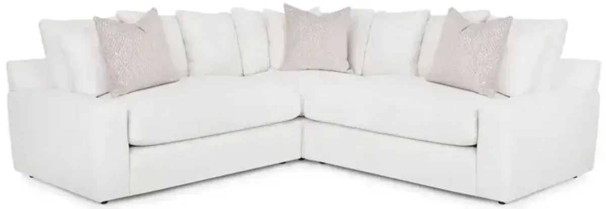 London 3 PC Sectional - Metz Snow