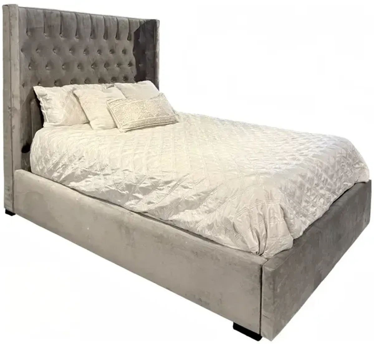 Carly Storage Bed - Gypsy Vintage Grey
