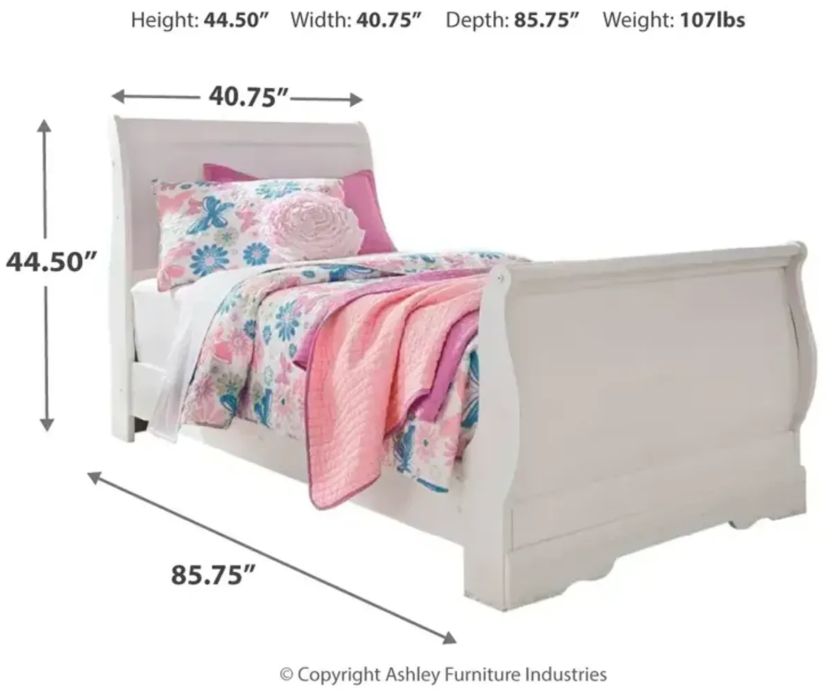 Anarasia Twin Sleigh Bed