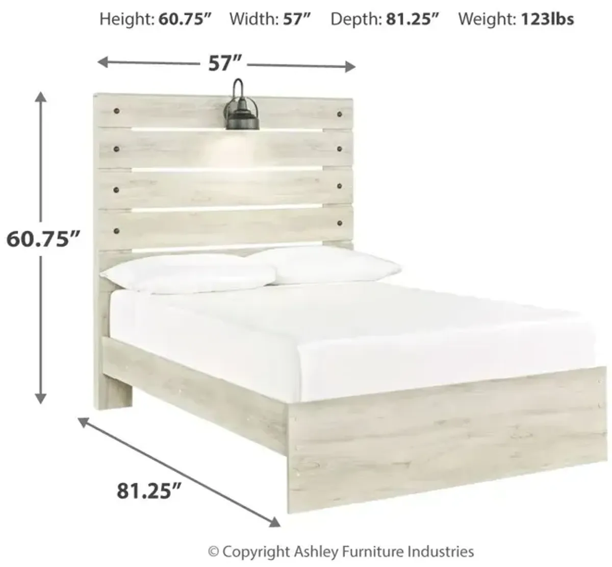 Cambeck Full Panel Bed