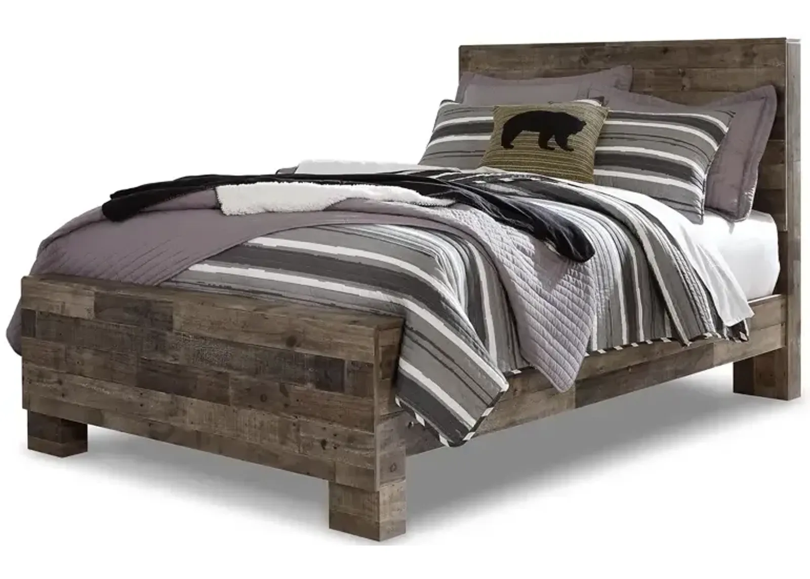 Derekson Full Panel Bed